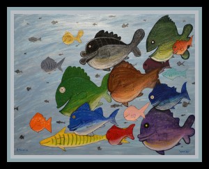 NEVER SEA - ACRYLIC PAINTING